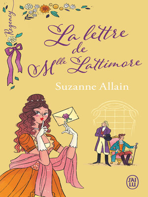 cover image of La lettre de Mlle Lattimore